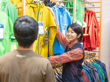 ・登山が大好き/興味ある
・アウトドアが好き/興味ある
・モンベルのファン
そんな方におすすめです！お気軽にご応募下さい◎