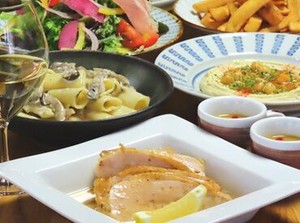 世界各国のナチュラルワインやクラフトビール、
イタリアンを中心とした多国籍料理など
一緒に学べる方を募集しています！
