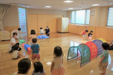 室内遊技場もあります◎
雨の日でも濡れずに子供たちと遊べる！