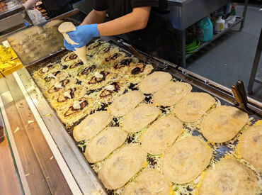 だんごの氏田屋って・・・？
お好み焼き/焼きそば/だんご/たい焼きを販売しているお店です◎