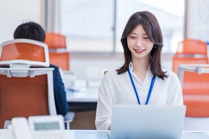 大学内で事務のお仕事！
※画像はイメージです。