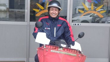 見てください！
余った新聞紙もコースターになっちゃいます☆