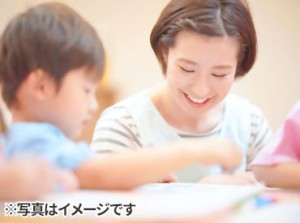 資格は一切不要！
無資格＆未経験からOK◎
子どもと関わりたい♪その気持ちで十分!!