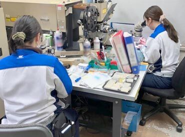 医療機器と聞くと難しいように思えるかもしれませんが…
専門知識は一切いりません！
お仕事はていねいに教えるのでご安心を◎