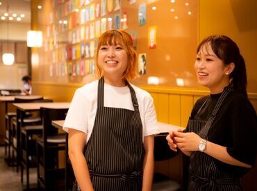 ＼働き方の相談OK／
勤務曜日・時間など…お気軽にご相談ください♪
風通しが良く、困ったときは助け合える環境です◎