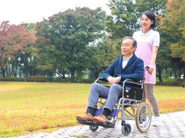 何らかの理由で介護業界から離れた、
そんな方々の久々の復職も応援♪
お好きな曜日で働いていただけます！