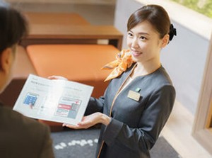 ▼大垣駅から徒歩5分！
駅前にあるキレイなホテルで、
一緒にお客様をお出迎えしましょう♪