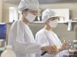 ＊介護施設・病院でのお食事調理＊
調理経験をしっかり活かして働けます♪
※画像はイメージ