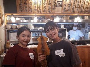 包丁を使った料理ができればOK！新鮮な鮮魚を扱いさばき方を学べます。また、社長と共に経学も学べます。