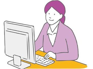 給与計算などの事務作業◎
経験が活かせるお仕事♪
先輩スタッフがサポートをするので安心して下さい！