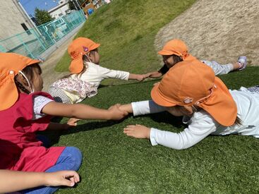 子どもたち一人ひとりの成長を見て、
大きなやりがいを感じられる環境です★