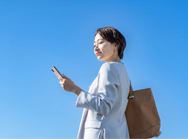 フォロー体制は万全！
登録面談から就業後まで、
しっかりサポートするのでご安心ください★