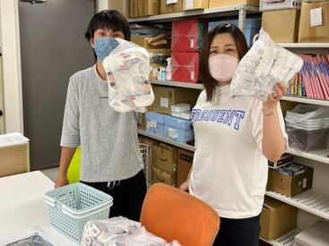 学歴や経験は問いません！
未経験から活躍できるお仕事です♪
決まった流れでモクモク作業するので初めてでも安心◎