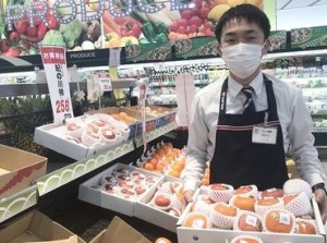 売場では、商品の品出し・陳列など、簡単なお仕事をお任せします！
未経験・ブランク明けの方歓迎です♪