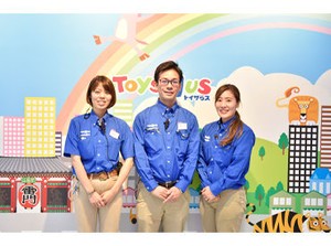みんな知ってる大手おもちゃチェーン店★
子ども達にワクワクと笑顔を届けるお仕事♪
学生・フリーター・主婦さん多数活躍中！