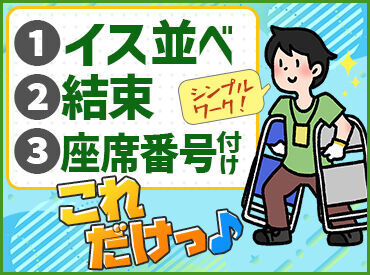 ◎シフトは前日までに申請！
携帯で前日にシフト予約すればOK！
その後お仕事確認して現地へGO！！