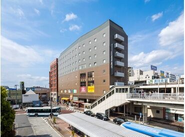 JR東日本ホテルメッツ 津田沼
JR津田沼駅(総武線)より徒歩1分！
通いやすい好立地◎