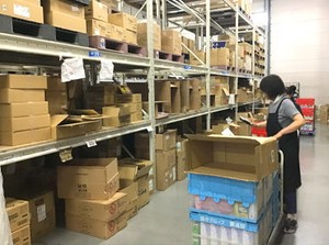 模原市中央区宮下にある山村ロジスティクスの自社倉庫で商品ピッキングなど軽作業のお仕事★