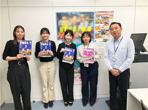 ／私たちと一緒に働きませんか？＼

現役スタッフの多くは未経験スタート♪
文字を打つぐらいのPC操作ができればOKです◎
