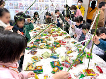 授業だけでなく、たまに”イベント”も行います！
子供たちとしゃべったり、一緒に盛り上が�ったりと楽しめます◎