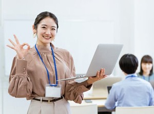 仕事とプライベートの両立などパソナなら個別相談OK！
皆さんのキャリアアップをしっかりサポートします！
※写真はイメージ※