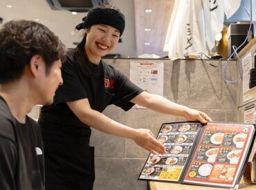 "ラーメン"にこだわっているので、Menu数はそこまで多くありません♪
覚えることが少ないので、スグに慣れることができるハズ★