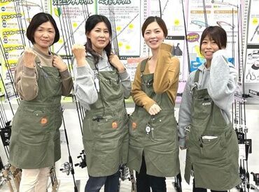 釣りが好き・・接客が好きだから・・きっかけは何でもOK！イシグロで充実バイト始めませんか？