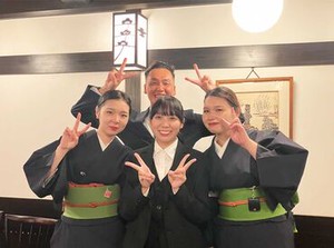 特上の黒毛和牛のしゃぶしゃぶが有名な＜ざくろ＞

*+時給も特上+*
スタートから時給1700円！
さらに…土日祝は時給1800円！
