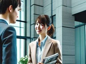 未経験からスタートしたスタッフが多数活躍中！
もちろん、営業・訪問販売経験者も大歓迎！
1か月目は先輩社員が同行します◎