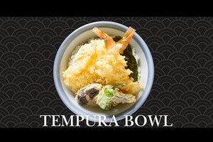 ボリューム満点！人気の江戸前天丼弁当！