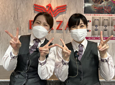 先輩たちもみ～んな未経験から始めてます◎
まずは「いらっしゃいませ！」が元気に言えたらOKです★