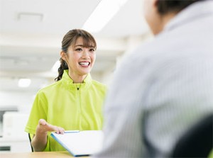 受付業務をお願いします！
学生さんから主婦さんまで幅広く活躍中！