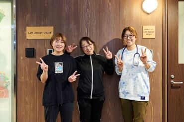 無資格＆未経験の方も歓迎！
一緒に利用者さんの生活・イベントなどのサポートをしませんか。