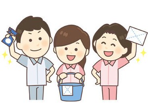 日常清掃のお仕事なので特別な経験やスキルは不要です◎
ブランクのある方も安心◎仕事は丁寧にお教えします！