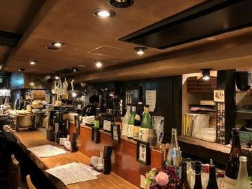 オーナーも店内コーディネートに携ったこだわりの空間＊
好条件の待遇が揃ってます♪