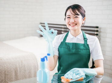 近所の主婦(夫)さんにもオススメ！
15時までのお仕事だから、
晩ご飯の買い物だってできちゃう！
※イメージ画像