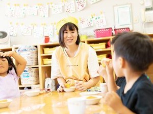 スタッフが働きやすいようサポート体制が充実しています◎