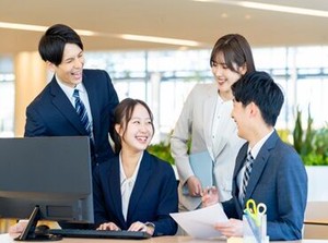 ＼約8割が大手企業のお仕事！／
事務・オフィスワークを多数ご紹介★
あなたに合った就業先が見つかるはず◎