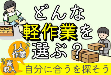 「毎月25万円以上は稼ぎたい！」「土日祝は休みがいい！」など…
あなたの希望に合ったお仕事をご紹介します♪