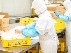 食品の安心・安全を守りながら全国へお届けするため、
一つひとつの作業を丁寧に行える方、歓迎です◎