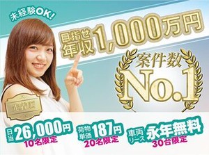 休憩は自由に取ってOK＆配送が終わり次第帰宅できる♪
⇒働き方は自分次第です◎