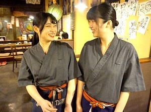＼売上がイイ日は特別ボーナスも◎／
お店を一緒につくっていきましょう♪
フリーター・Wワークさん大歓迎です！