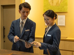 ＼Staff特典／
嬉しい≪まかない≫付き♪
当ホテルのおいしいご飯が"100円"で食べられます!!