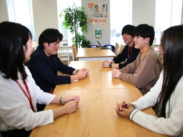 名古屋駅から徒歩5分！
名古屋プライムセントラルタワー内♪
綺麗な休憩室も完備しており快適に働けます◎