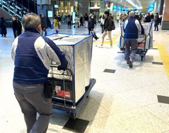 超駅チカ★
搬入先も駅構内のみ♪