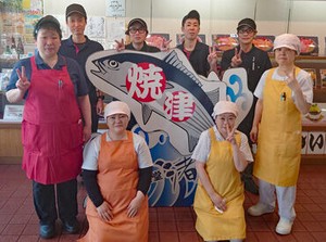 静岡県中部地区最大級の観光施設＊
焼津さかなセンター『大食堂　渚』で短期スタッフ募集！