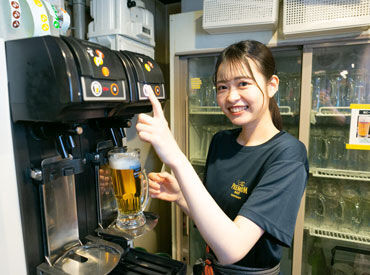 研修があるから大丈夫☆彡
不安があるのは当たり前！
一から丁寧にお教えするのでご安心を♪